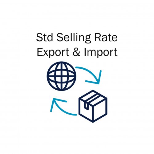 Std Selling Rate Export & Import